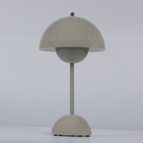 Настольная лампа Cloyd ERMA-B T1 / выс. 30 см - серый (арт.30133)