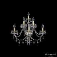 Бра хрустальные 1409B/3+2+1/240 G