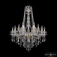 Люстра хрустальная 1415/12+6/300/h-108 G