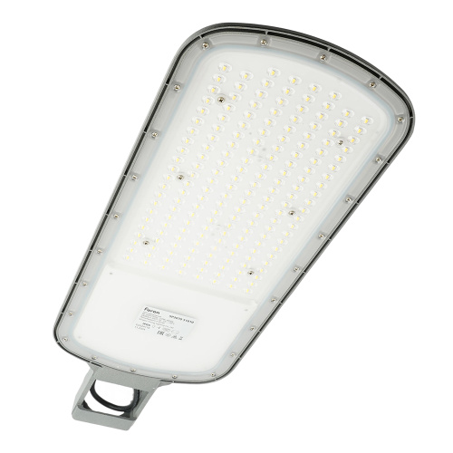 Светодиодный уличный консольный светильник Feron SP3070 150W 4000K AC90-300V, серый фото 5