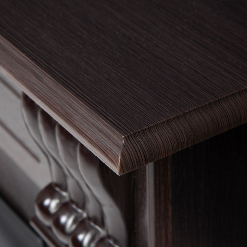 Электрокамин RealFlame Ottawa DN венге премиум с очагом Majestic Lux Brass фото 4