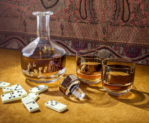 Графин Tank Whiskey Copper фото 3