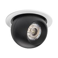 Комплект из светильника и рамки Lightstar Intero Ball (217616+217074) i61674