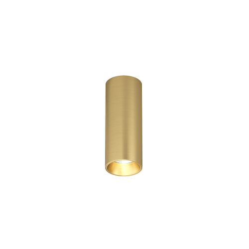DK2615-SB Накладной светильник SHINE TUBE со светодиодом, D45*H115, IP20, 3000К, 7W, RA?90, сатинированная латунь, алюминий фото 4 DK2615-SB Накладной светильник SHINE TUBE со светодиодом, D45*H115, IP20, 3000К, 7W, RA?90, сатинированная латунь, алюминий фото 4