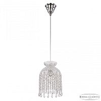 Подвесной светильник с хрусталём 14781P/16 Ni Drops Bohemia Ivele Crystal (Богемия Ивеле Кристалл)
