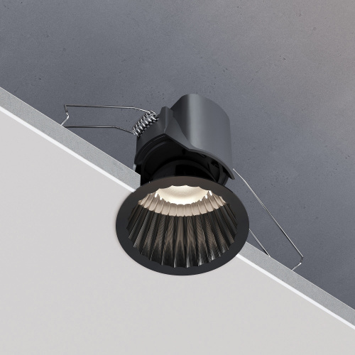 Светильник встраиваемый светодиодный Arco 12W 4000K черный жемчуг IP44 15274/LED фото 2