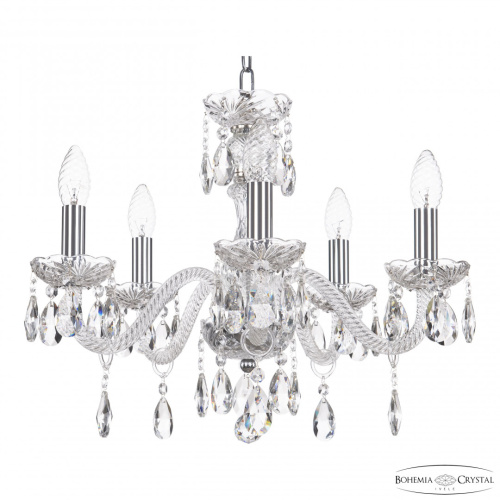 Люстра хрустальная 117/5/165 Ni Bohemia Ivele Crystal (Богемия Ивеле Кристалл)