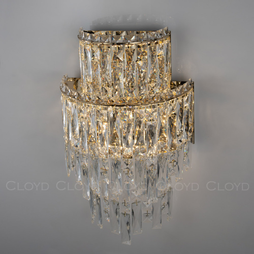 Бра Cloyd ANTREA-A W2 / выс. 48 см - золото (арт.20355) фото 3