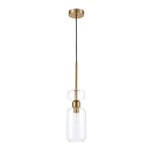 Подвесной светильник Escada 1141/1S E14*60W Antigue copper/Clear фото 2