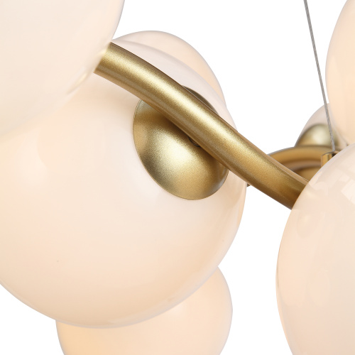 SL1519.303.12 Светильник подвесной ST-Luce Латунь/Белый G9 12*5W 4000K SWEVEN фото 5