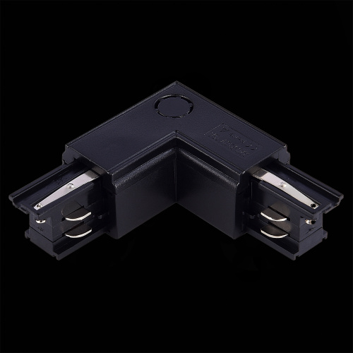 ST030.409.15R Угловой токоподвод правый для трехфазного шинопровода ST-Luce Черный TRACE