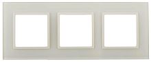 Рамка 3-постовая ЭРА Elegance 14-5103-02 Б0034507