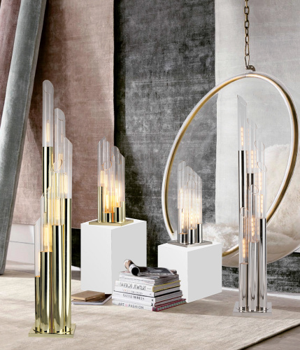 Торшер Draycott 6 gold фото 2 Торшер Draycott 6 gold фото 2