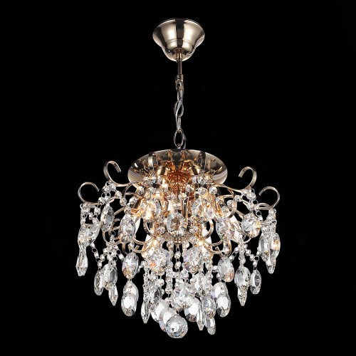 SL846.202.06 Люстра подвесная ST-Luce Золотистый/Прозрачный E14 6*40W ORECCHINI фото 10