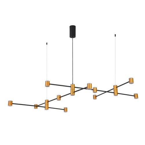 SL1596.423.22 Светильник подвесной ST-Luce Золотистый, Черный/Белый LED 22*3W 3000K ANICHITA фото 12