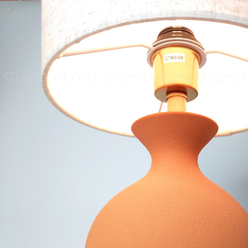 Настольная лампа Cloyd GARGANTUA-B T1 / выс. 59 см- красно-коричн. керамика (арт.30145) фото 3