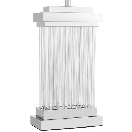 Настольная лампа Lumina Deco Davos LDT 310 CHR+WT фото 2