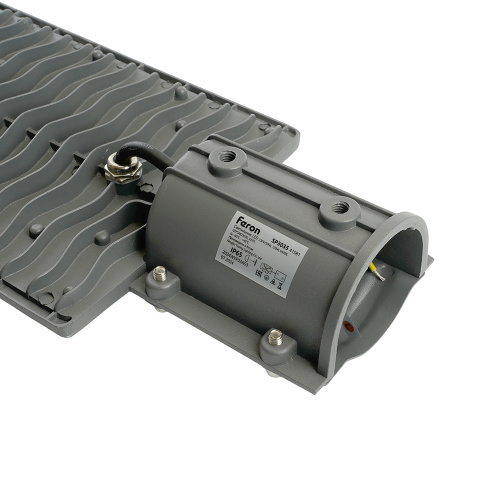 Светодиодный уличный консольный светильник Feron SP3035 120W 6400K 230V, серый фото 8