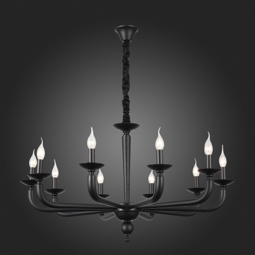 SL1114.403.10 Люстра подвесная ST-Luce Черный E14 10*40W FORTEZA фото 3