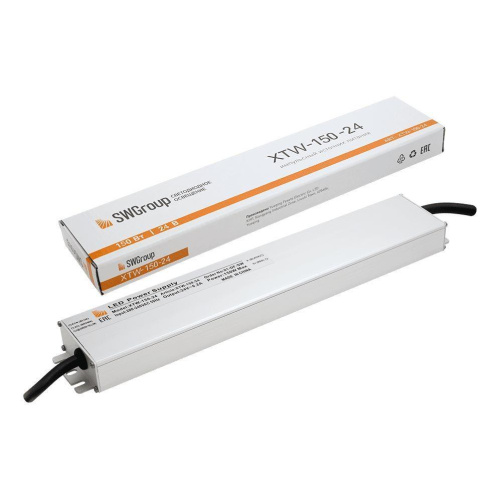 Блок питания SWG 24V 150W IP67 6,3A XTW-150-24 003073 Блок питания SWG 24V 150W IP67 6,3A XTW-150-24 003073