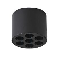 Светильник потолочный 6W 470LM 4000K, черный Guarda Lightstar 080647