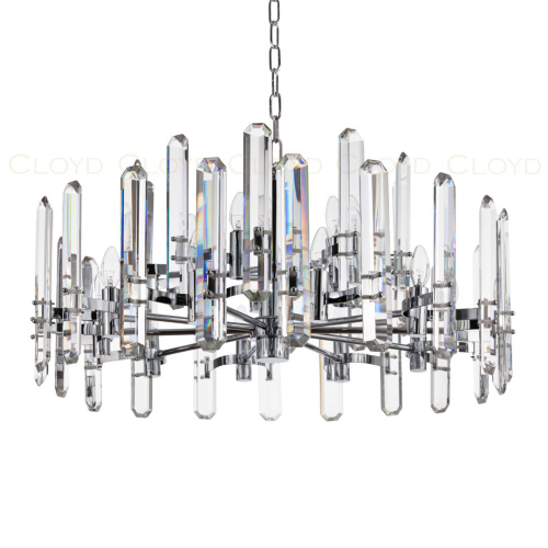 Люстра Cloyd ESTRADA C15 / Ø85 см - хром (арт.10275) фото 3