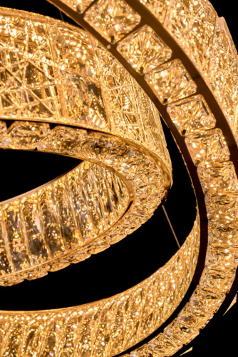 Люстра подвесная Ravissement Gold FL1057-14P фото 3 Люстра подвесная Ravissement Gold FL1057-14P фото 3