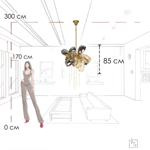 10401/800S Подвесная люстра LOFT IT Britannica фото 10 10401/800S Подвесная люстра LOFT IT Britannica фото 10