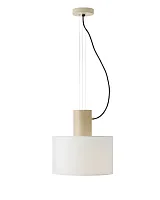 Бежевый подвесной светильник "Дензел"