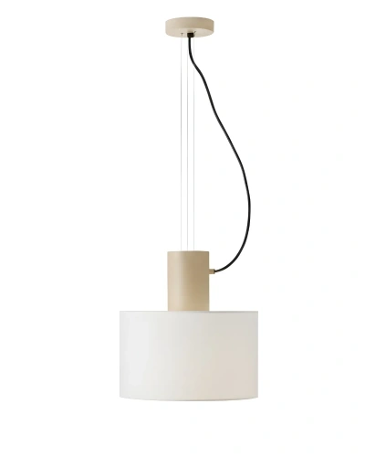 Бежевый подвесной светильник "Дензел"