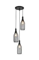 Люстра подвесная Alfa Light F3524-32 Black E27*3