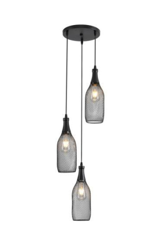 Люстра подвесная Alfa Light F3524-32 Black E27*3 Люстра подвесная Alfa Light F3524-32 Black E27*3