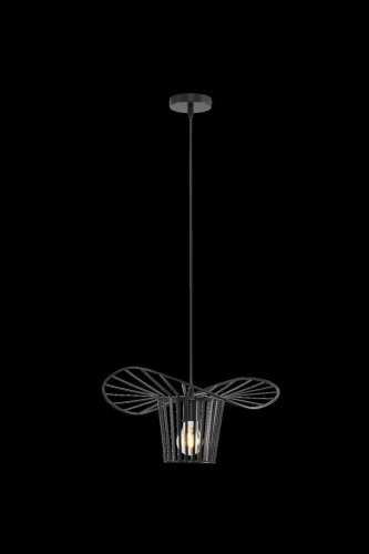 Люстра подвесная Alfa Light F3524-15 Black E27*1