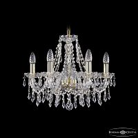 Люстра хрустальная 1403/6/160 G Bohemia Ivele Crystal (Богемия Ивеле Кристалл)