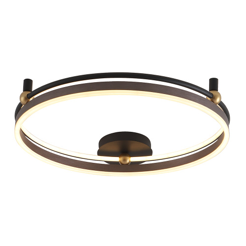 Светильник потолочный Crystal Lux FERNANDO PL72W LED COFFEE/BLACK фото 5 Светильник потолочный Crystal Lux FERNANDO PL72W LED COFFEE/BLACK фото 5