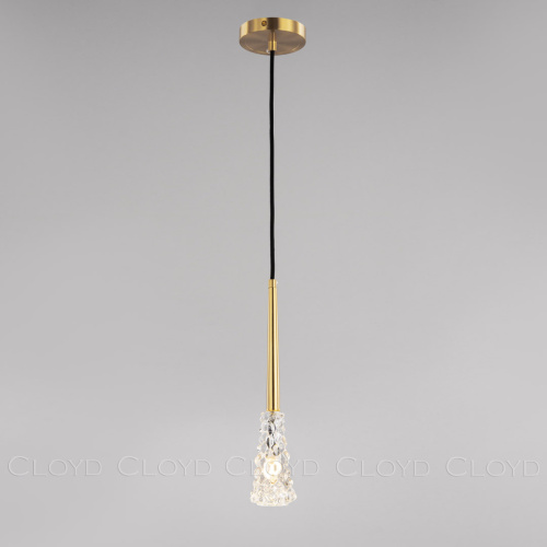 Подвесной светильник Cloyd ALEMAND-B P1 / латунь (арт.11093) фото 2