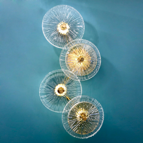 Бра Cloyd HELION-A W4 / выс. 62 см - латунь (арт.20160) фото 6