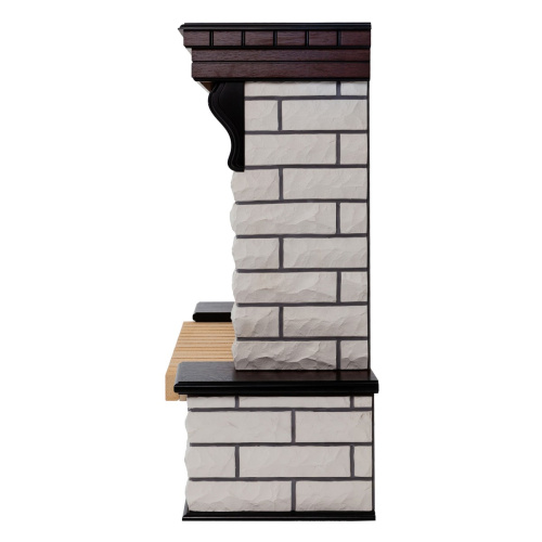 Каминокомплект COUNTRY/БРУКЛИН Античный дуб с очагом Электроочаг FIRESTAR/ФАЕРСТАР 33 фото 4