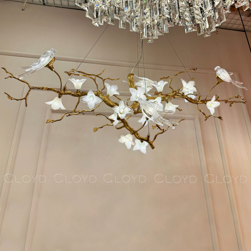 Люстра Cloyd SIRIN C22 / шир. 125 см - латунь (арт.11107)