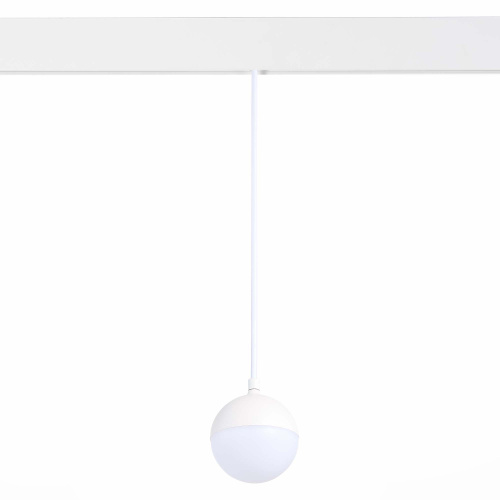 ST358.543.07 Магнитный трековый светильник подвесной Белый LED 1*7W 4000K 520Lm Ra>80 120° IP20 D90x SKYLINE 48 фото 3