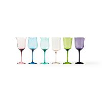 Набор бокалов Assorted Colors H23.5 set of 6