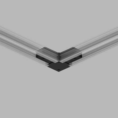 TR1102-BK Соединитель для шинопровода L-образный, черный фото 4