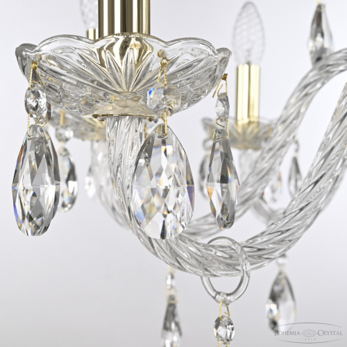 Люстра хрустальная 118/8/240 G Bohemia Ivele Crystal (Богемия Ивеле Кристалл) фото 3