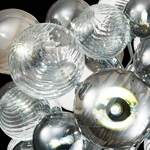 SL1124.103.29 Люстра подвесная ST-Luce Хром/Дымчатый, Прозрачный G9 29*5W 4000K VINETTO фото 11