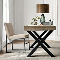 Настольная лампа Cloyd CEREUS-A T1 / олив. - выс. 58 см - зелен. стекло (арт.30093)