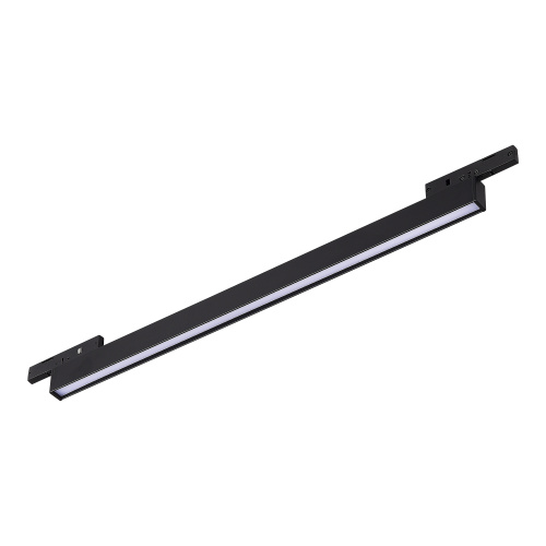 ST665.436.08 Магнитный трековый светильник Черный LED 1*8W 3000K 250Lm Ra>80 100° IP20 L300xW10xH18 SUPER5 фото 3
