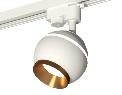 Комплект трекового светильника Ambrella light Track System XT1101023 SWH/PYG белый песок/золото желтое полированное (A2520, C1101, N7034)