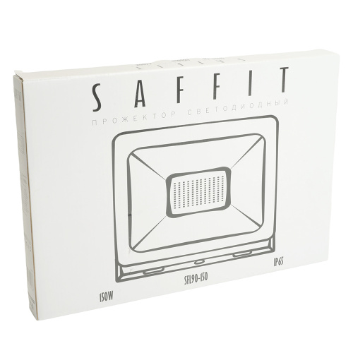 Светодиодный прожектор SAFFIT SFL90-150 IP65 150W 6400K черный фото 8