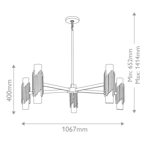 Люстра Elstead Lighting, Арт. MARVELE10-AB-OPAL фото 7 Люстра Elstead Lighting, Арт. MARVELE10-AB-OPAL фото 7