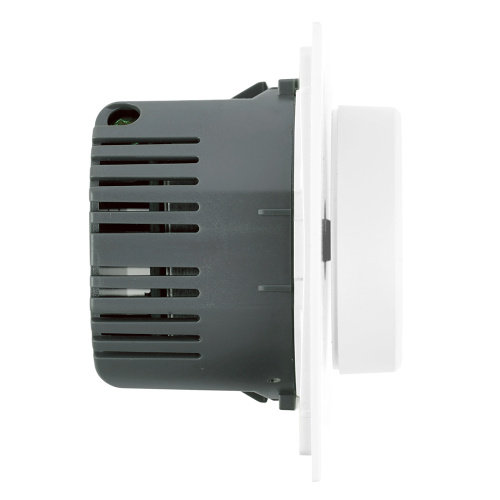 Выключатель диммирующий (механизм), STEKKER, 250В, 1200W, серия Мия, RSW10-3106-01, белая магнолия фото 3